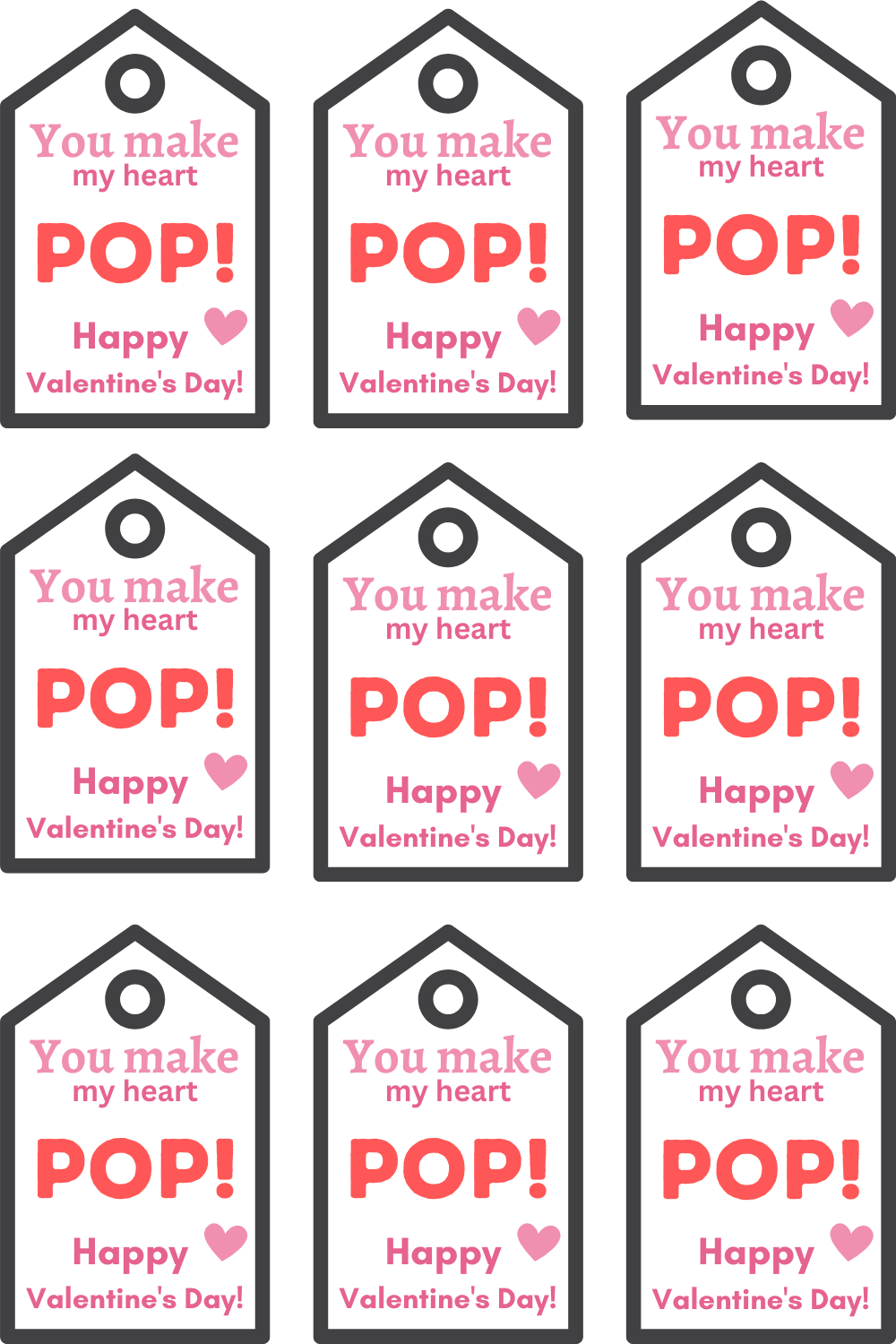 pop-it printable valentine cards — twenty vintage acres